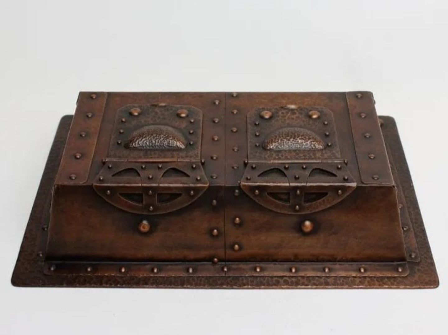 Hand Hammered Copper Double
