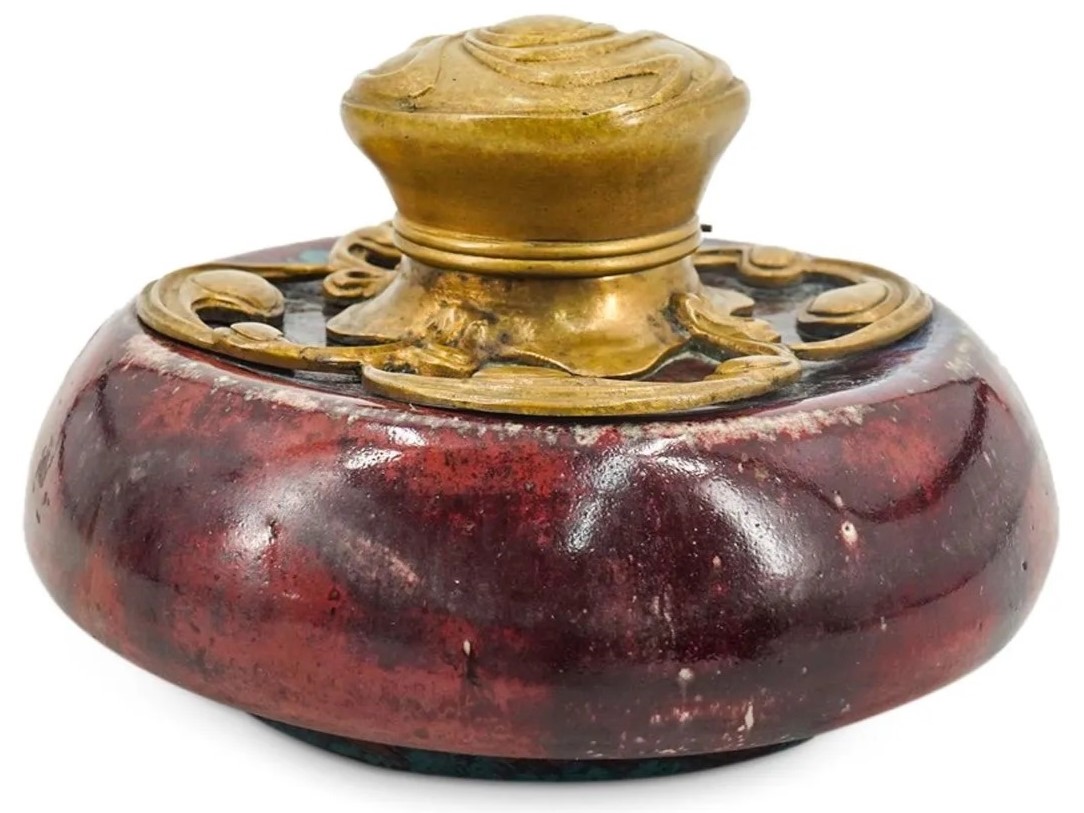 Dalpayrat Stoneware Inkwell