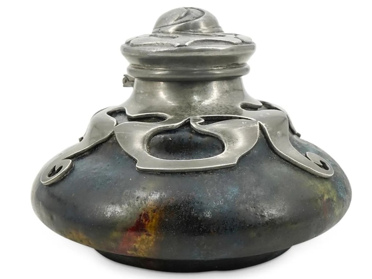 Dalpayrat Stoneware Inkwell