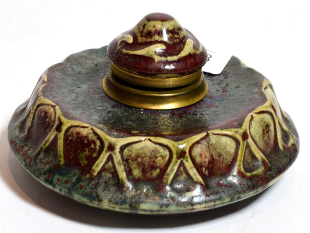 Dalpayrat Stoneware Inkwell