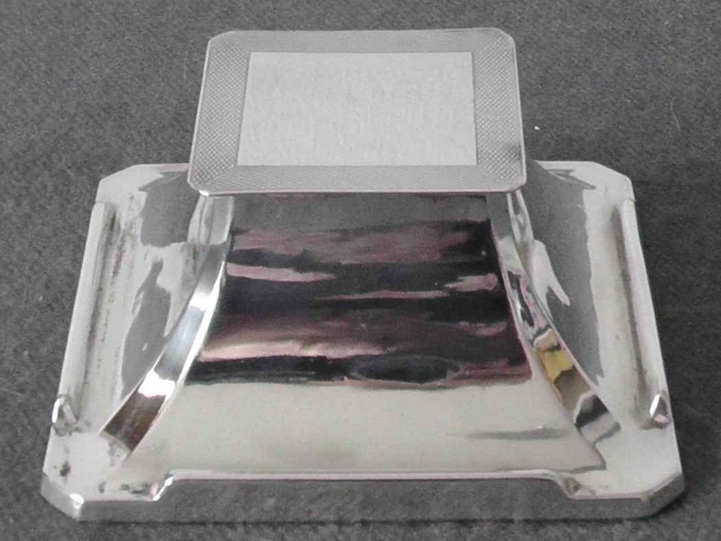 Art Deco Sterling Silver Inkwell