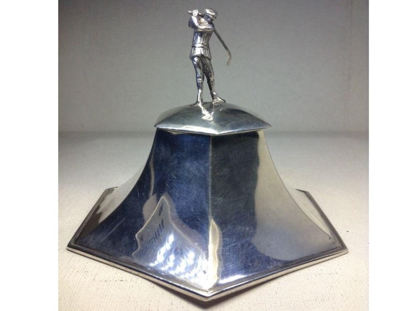 Sterling Silver Golfer