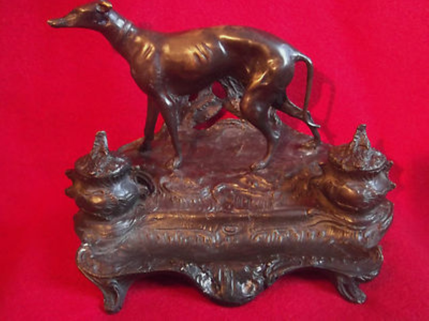 Greyhound Inkstand