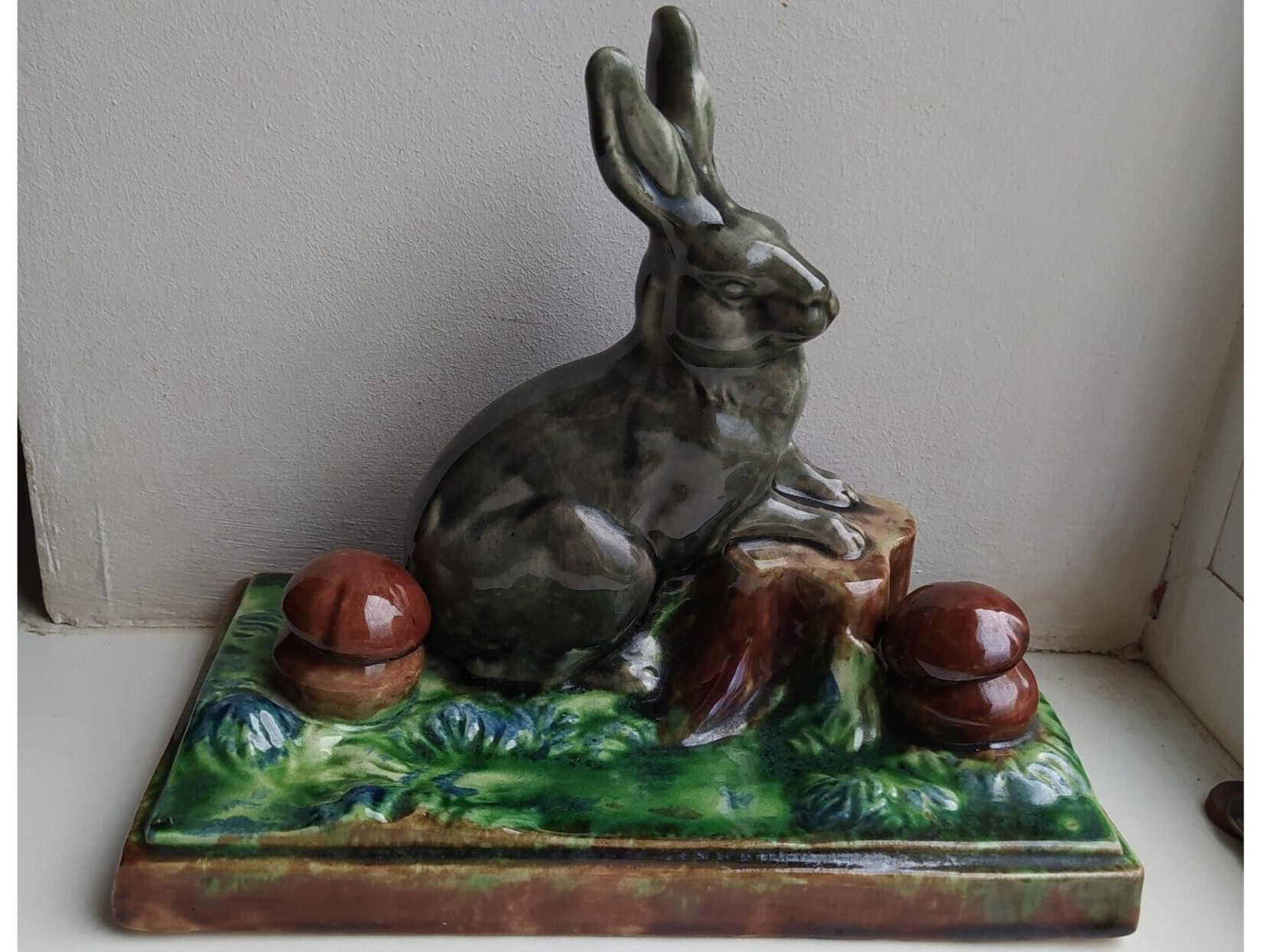 Porcelain Rabbit in the Forest