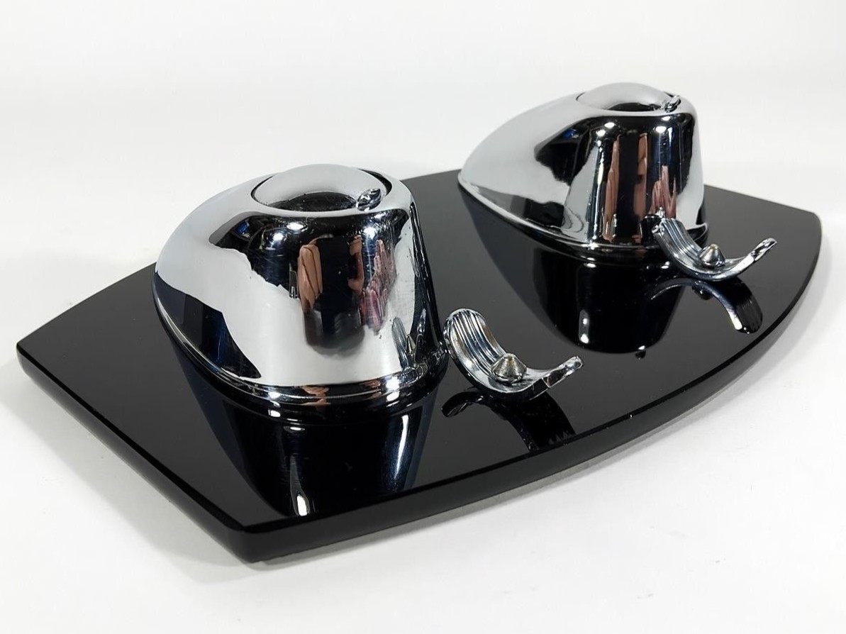 Ranleigh Art Deco Inkwells (Single and Double)