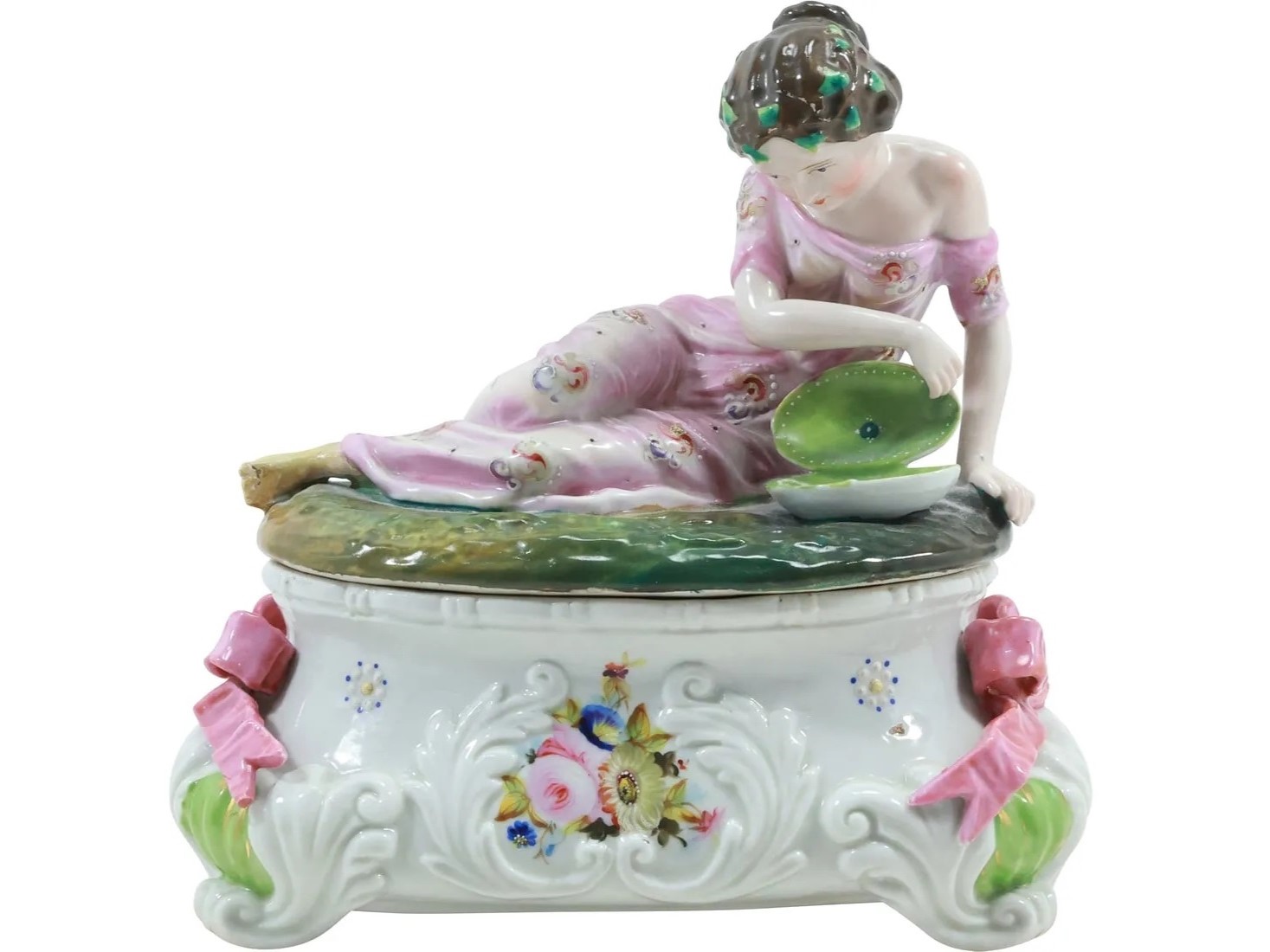 Porcelain Woman in Repose