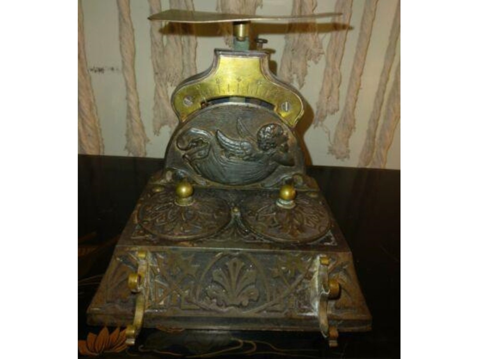 Combination Scale and Inkstand
