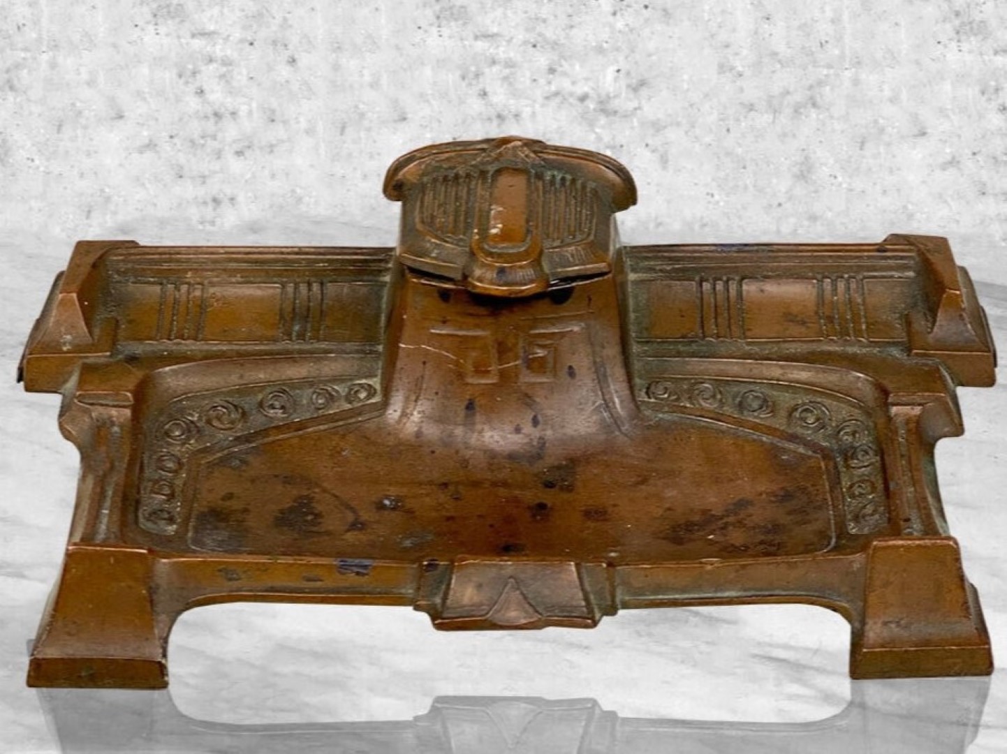 Art Nouveau Inkstand
