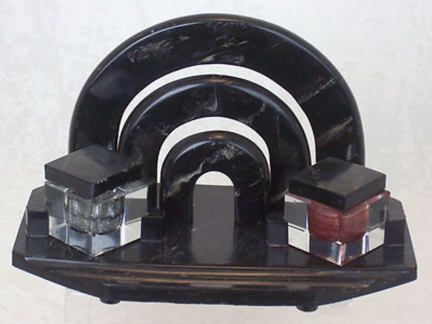 Art Deco Double Inkstand