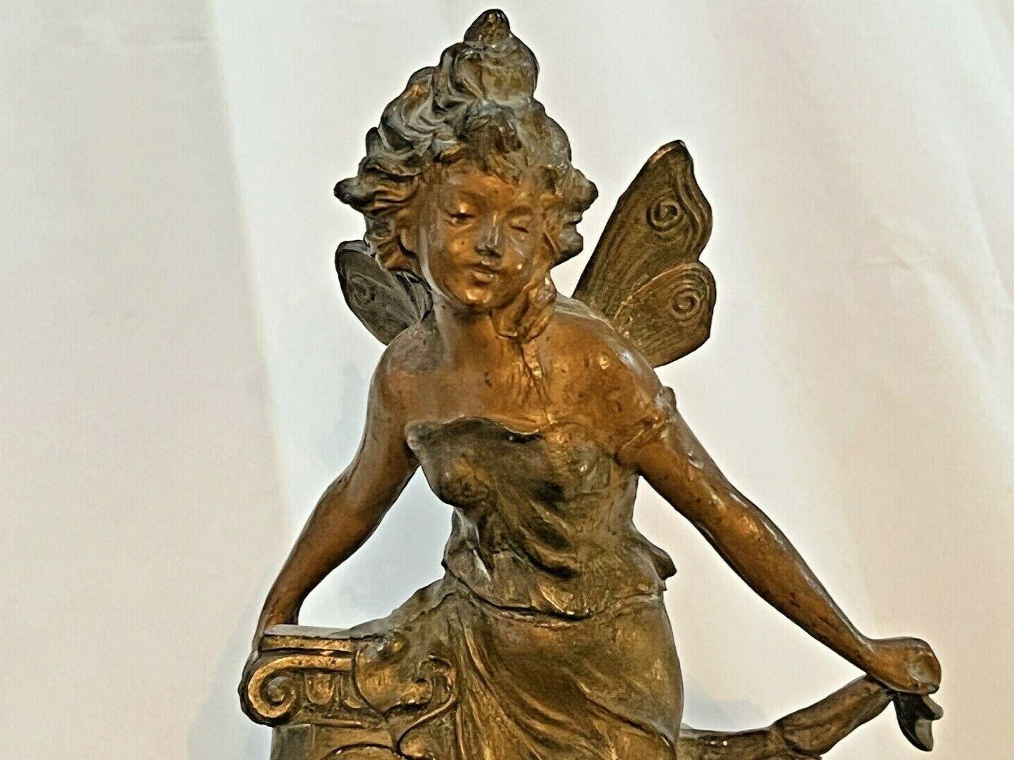 Fairy Inkstand with Thermometer