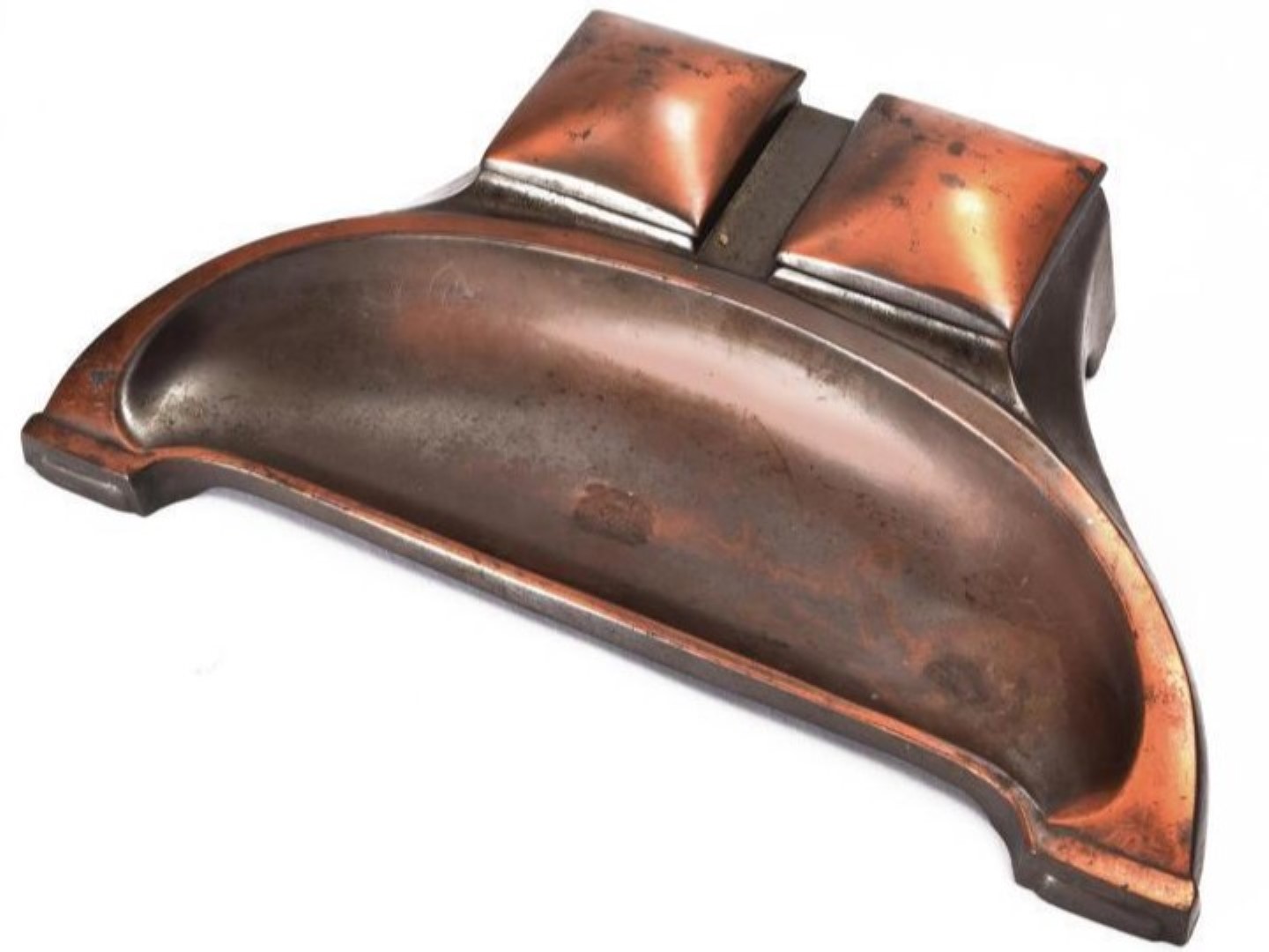 K & O Copper Double Inkstand