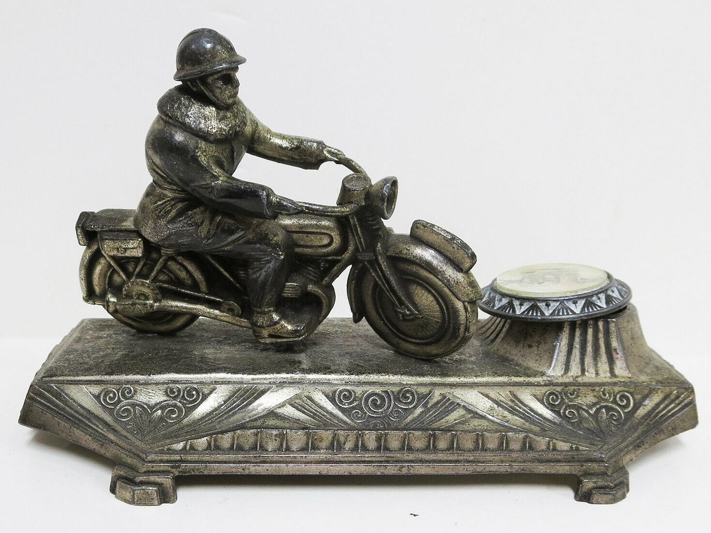 WWI Soldier on a Motorcycle