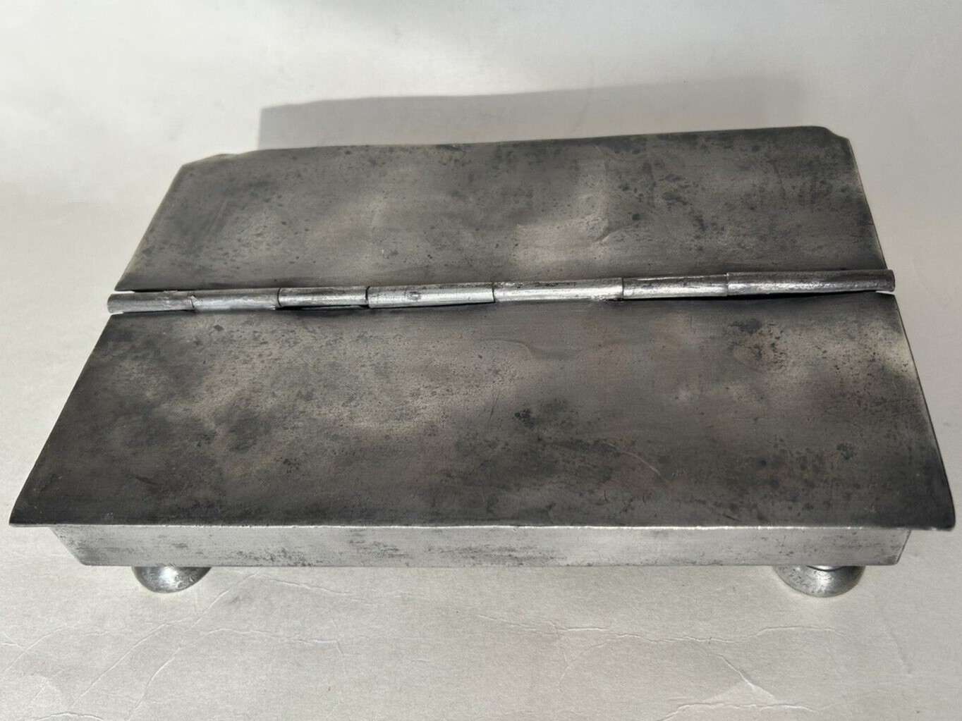 Pewter “Treasury” Inkstand