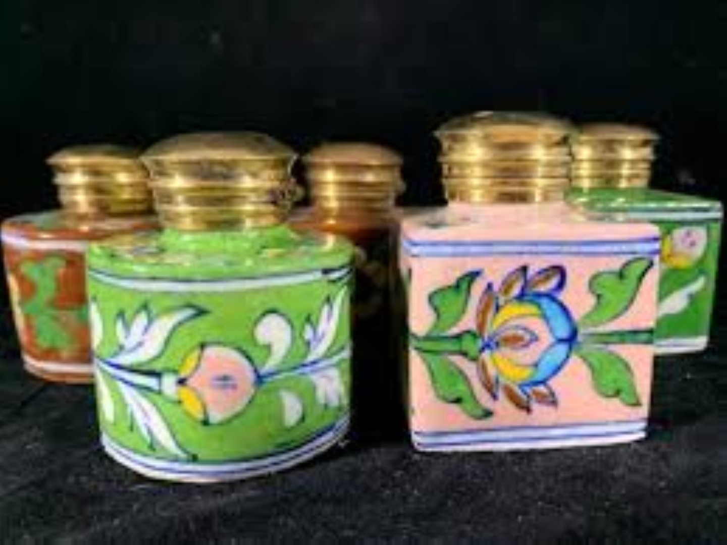 Buyer Be Aware – Hand Painted Pottery Inkwells