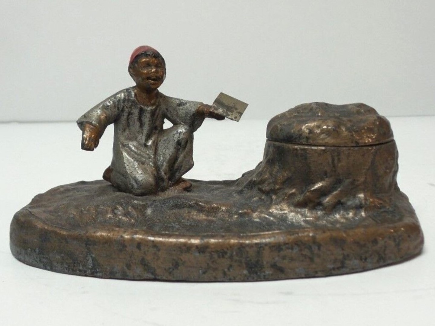 Arab Boy Wearing a Fez
