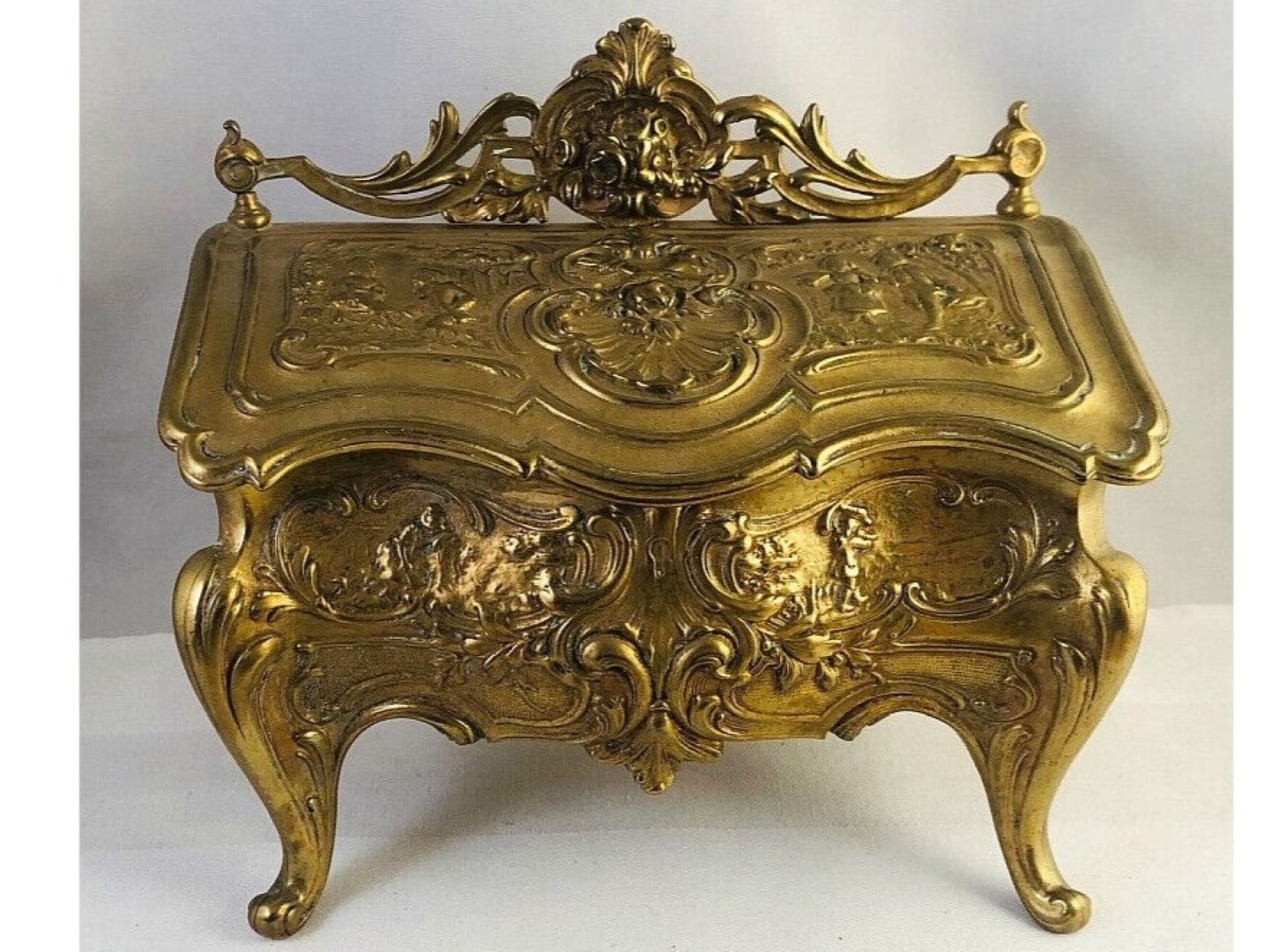 French Bombé Desk or Bureau