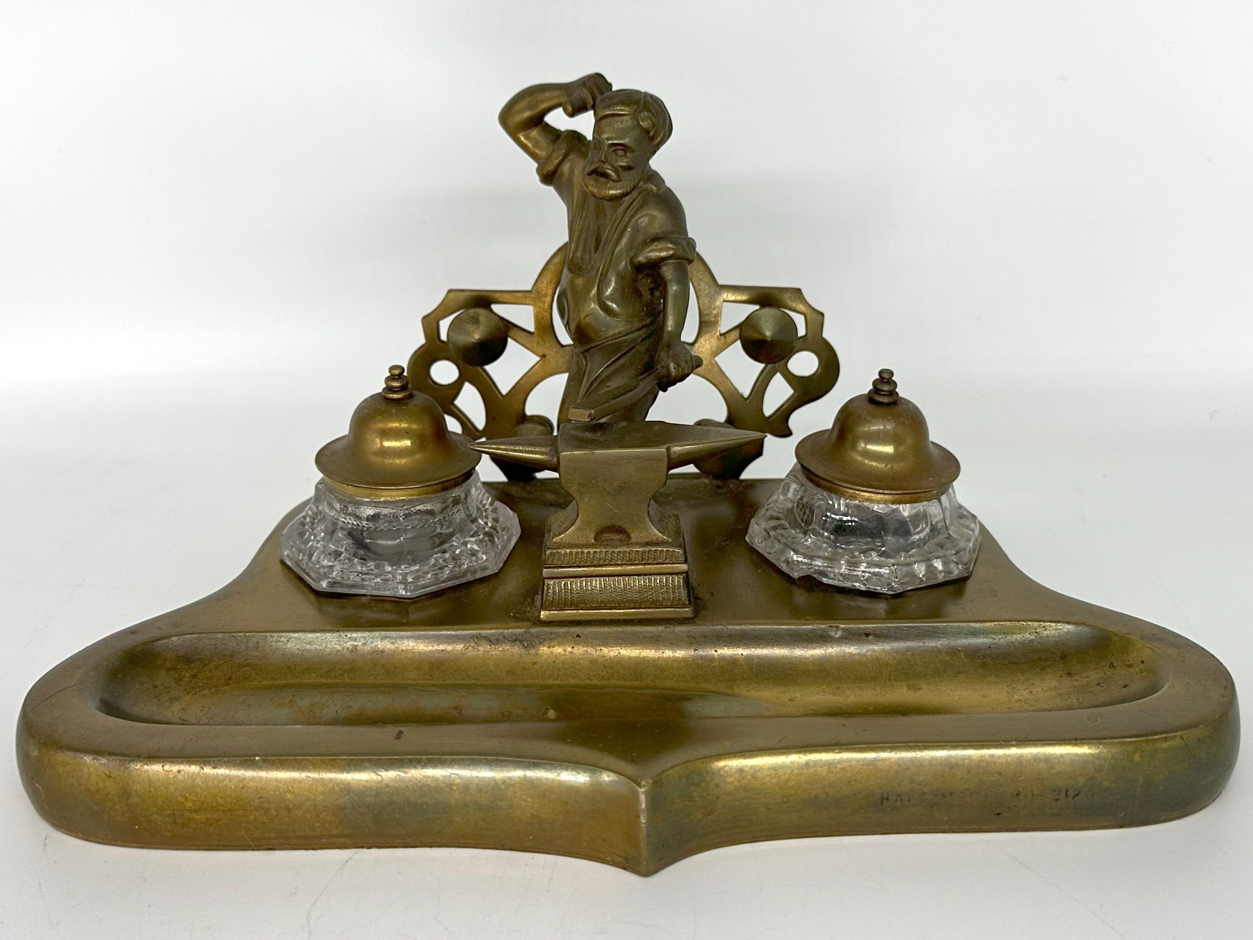 Blacksmith Double Inkstand