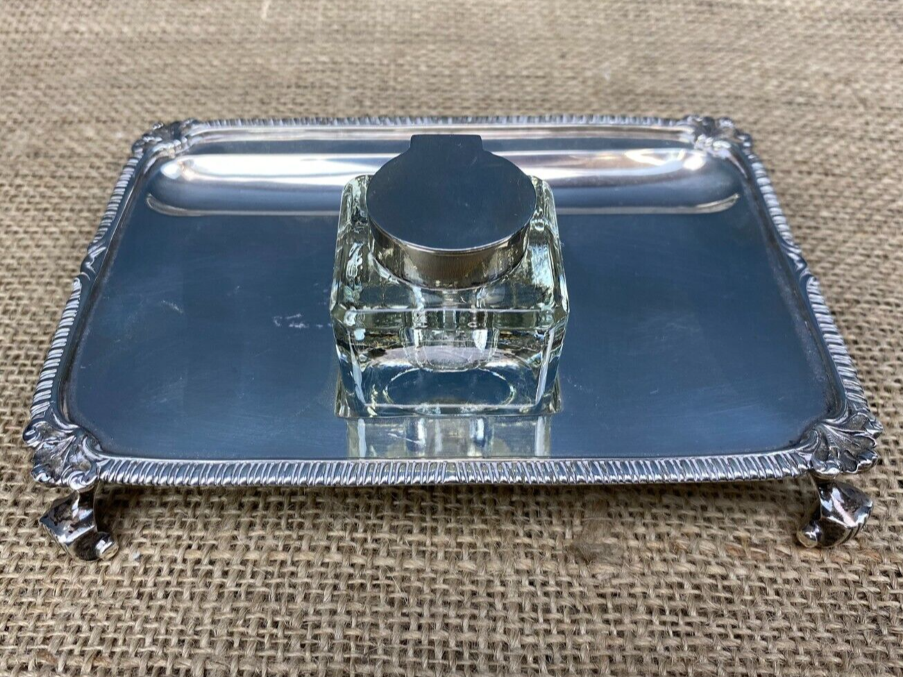 Sterling Silver Inkstand – Finnigans