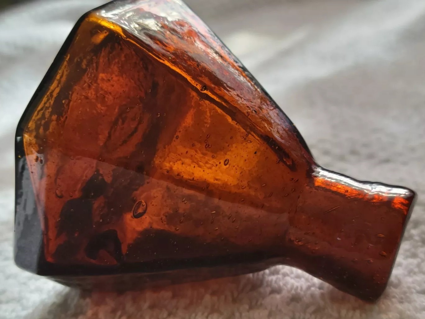 Amber Umbrella Ink Bottle