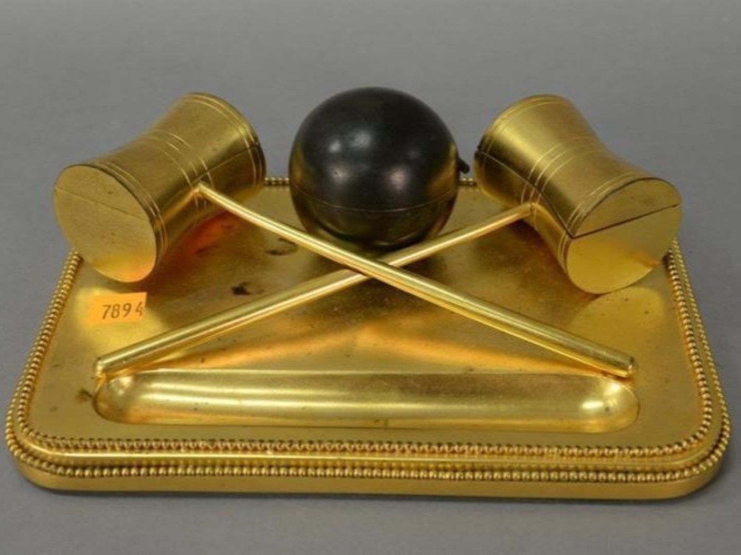 Croquet Ball and Mallets