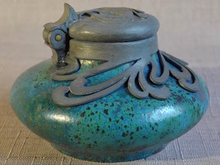 Art Nouveau Inkwell by Dalpayrat