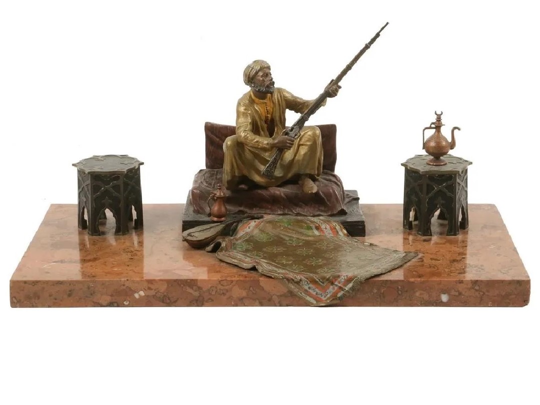 Arab Warrior with Rifle