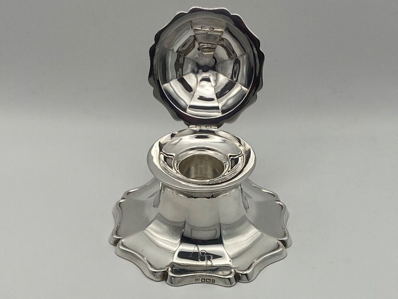 Sterling Silver Capstan Inkwell
