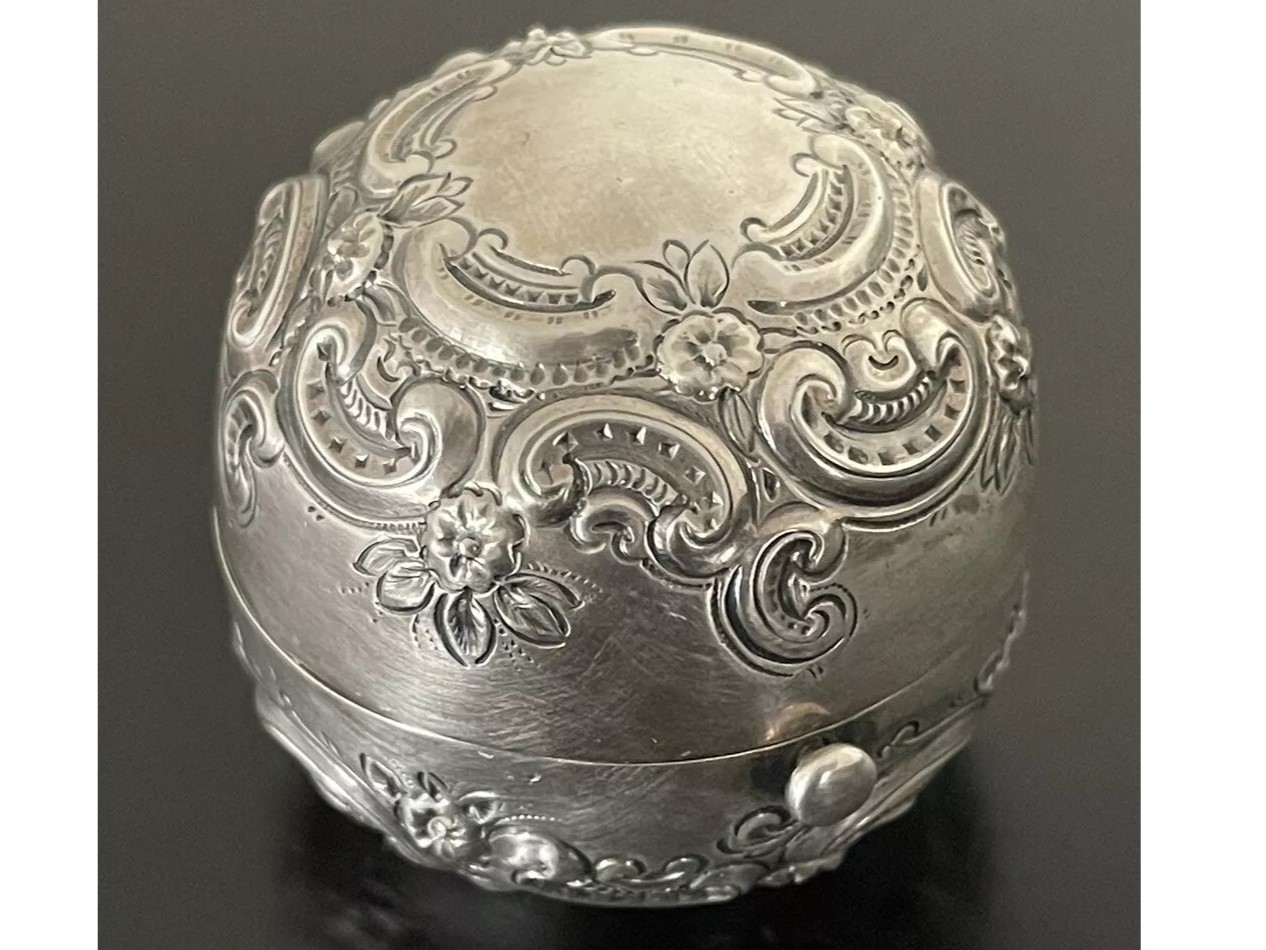 Sterling Silver Travel Inkwell