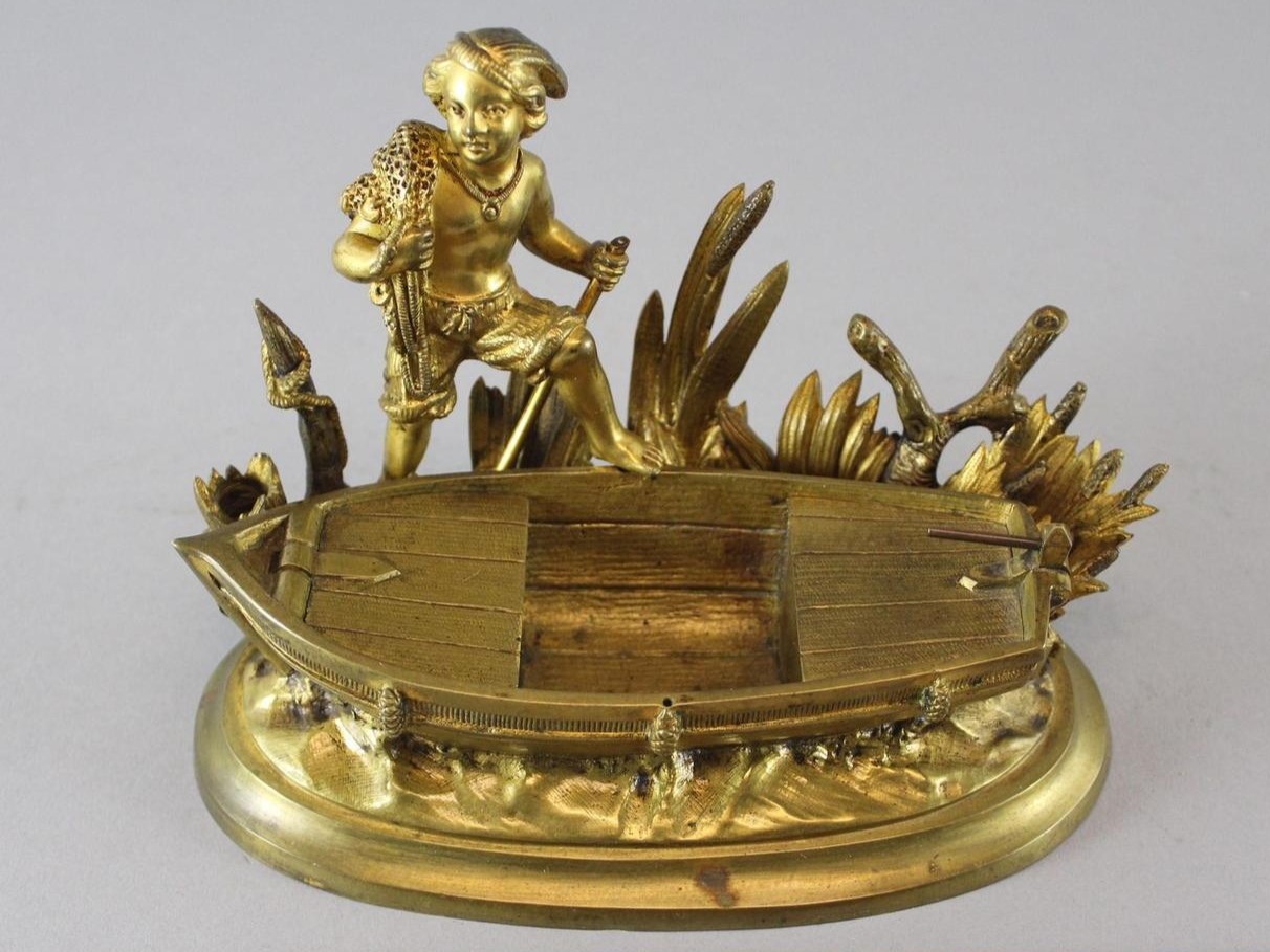 Boy Fisherman on a Boat