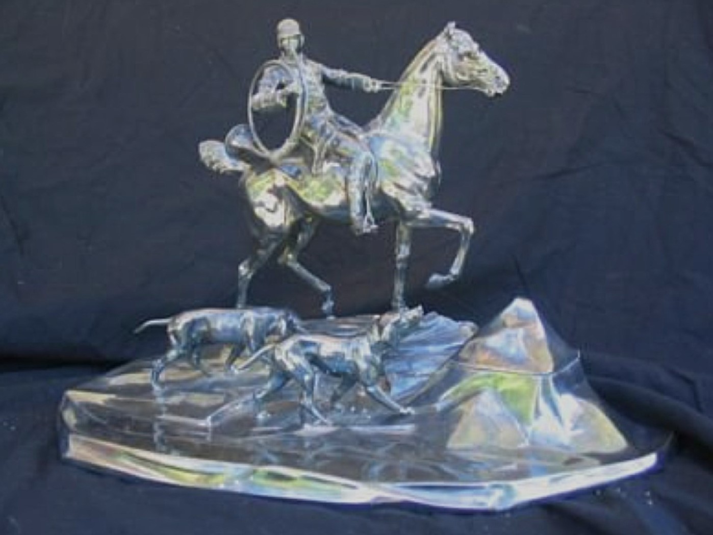 Equestrian Inkstand
