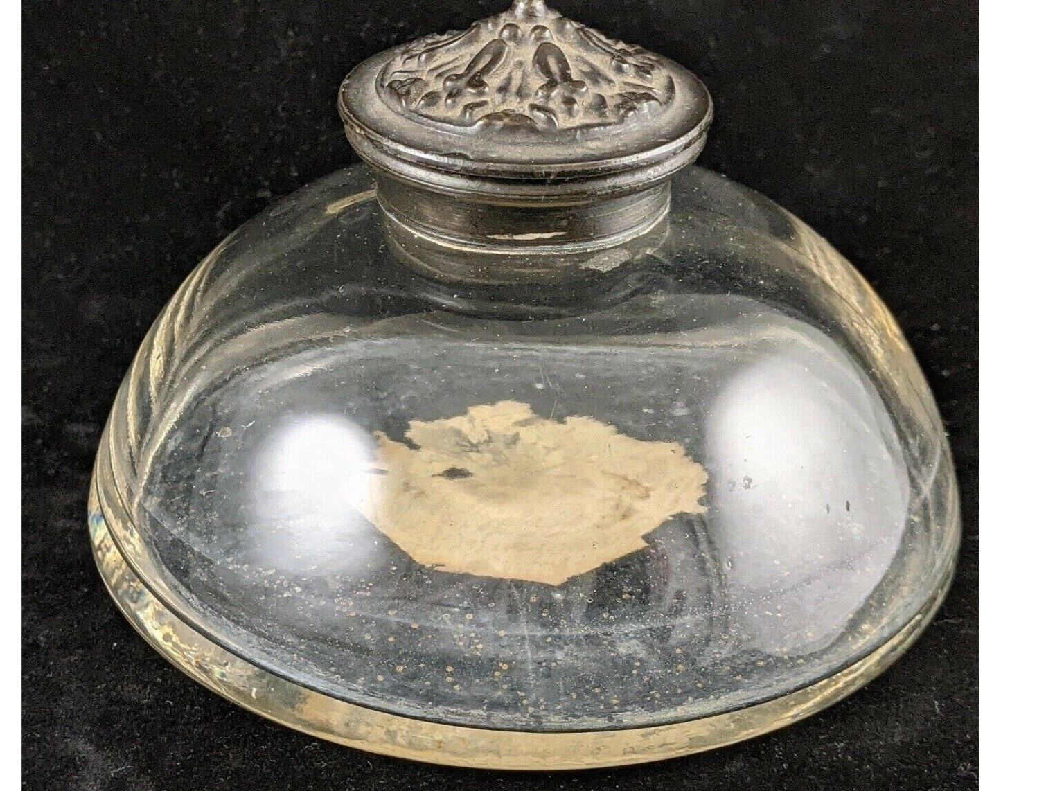 Nock’s Patent Blown Glass Inkwell