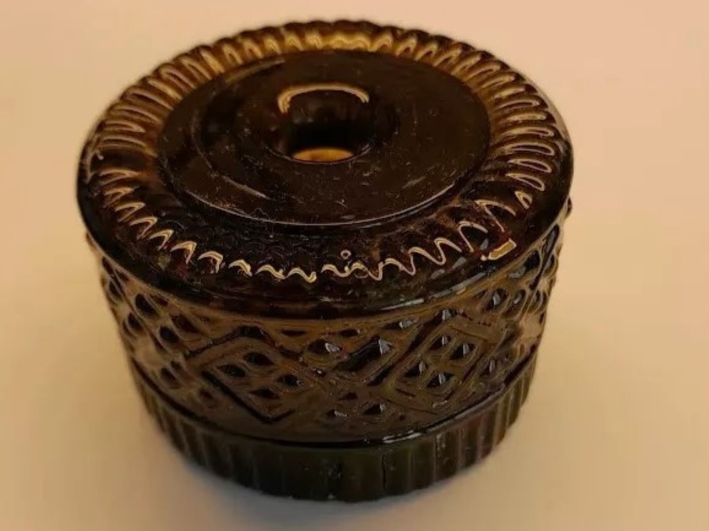Three Mold Inkwell – Blown