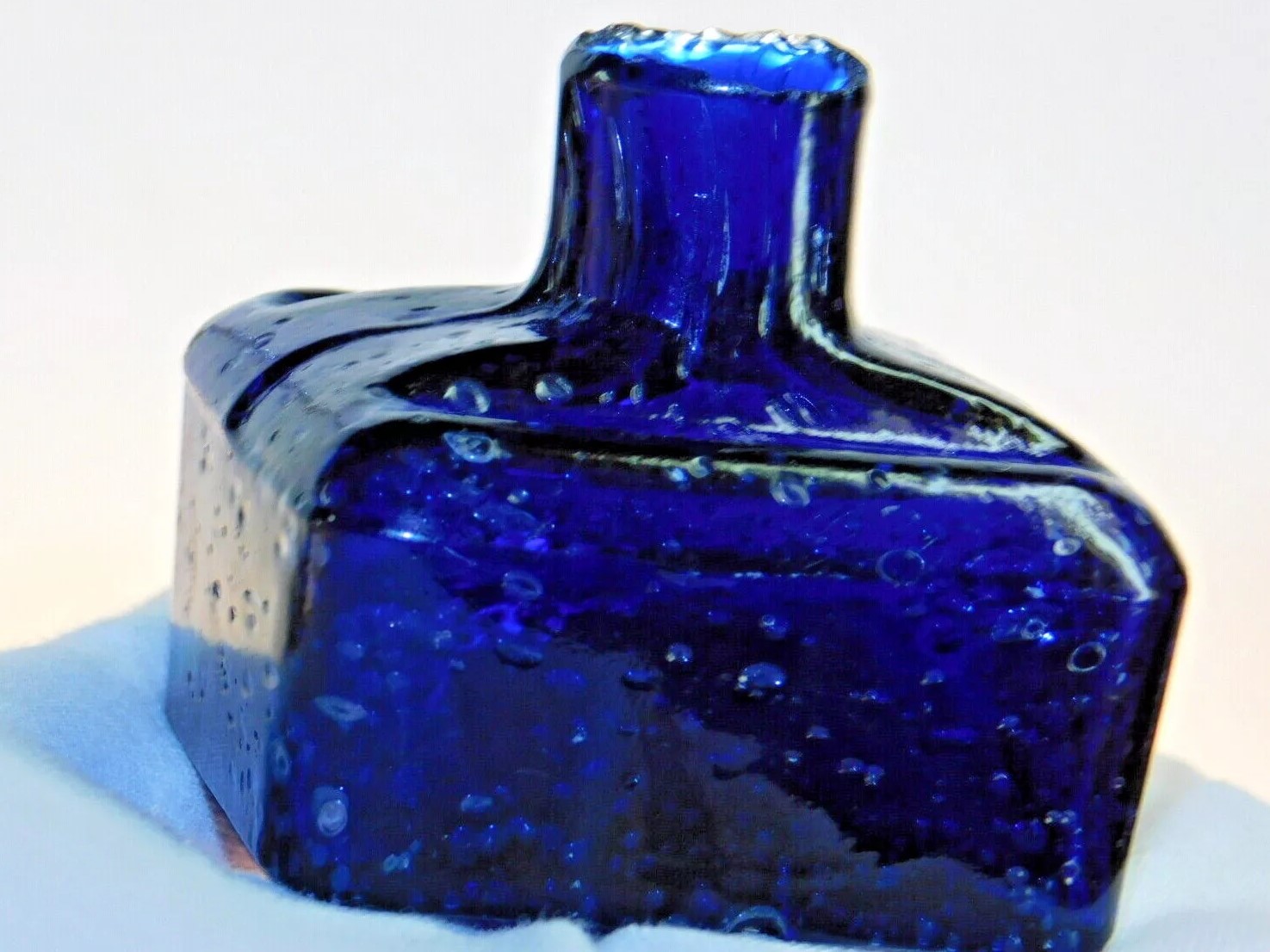 Cobalt Blue Ink Bottle