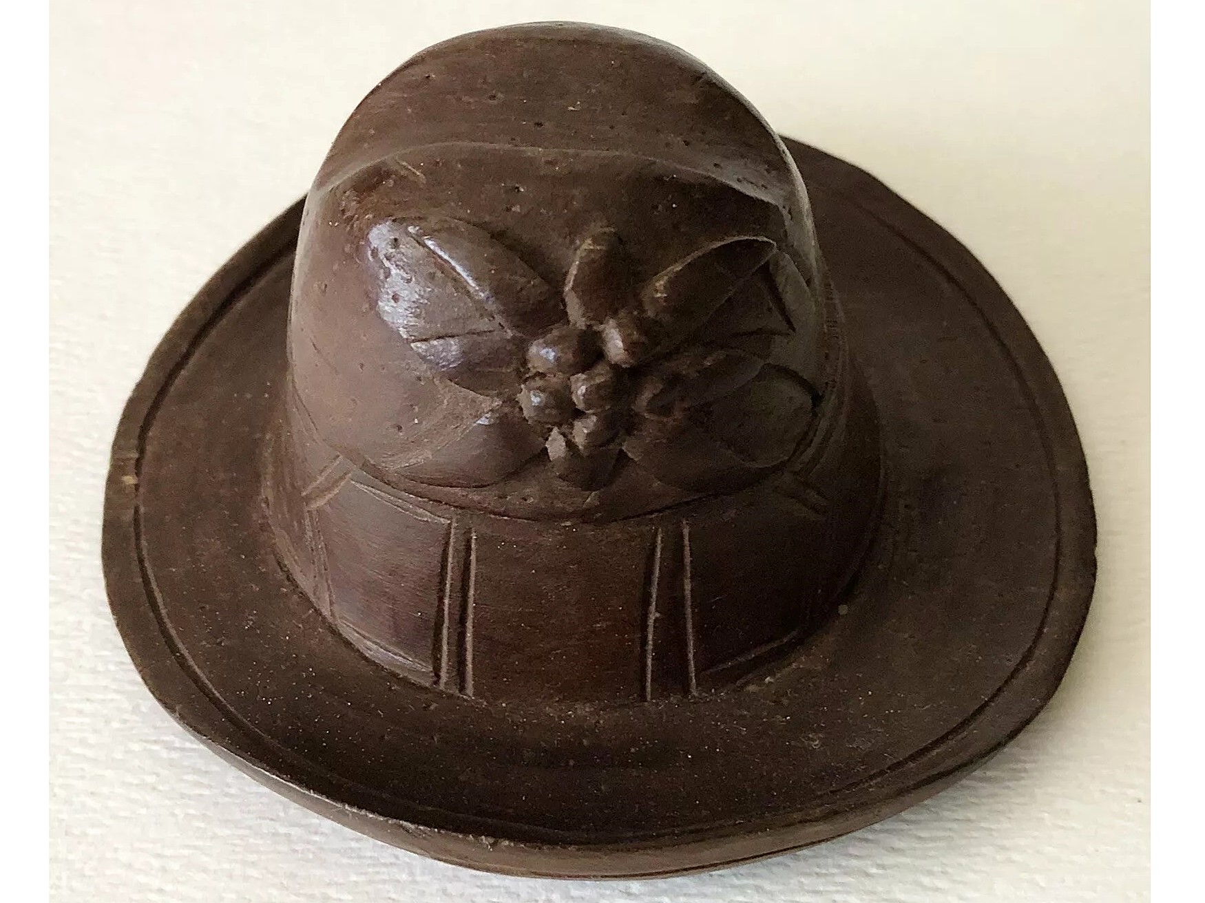 Hand-Carved Black Forest Hat