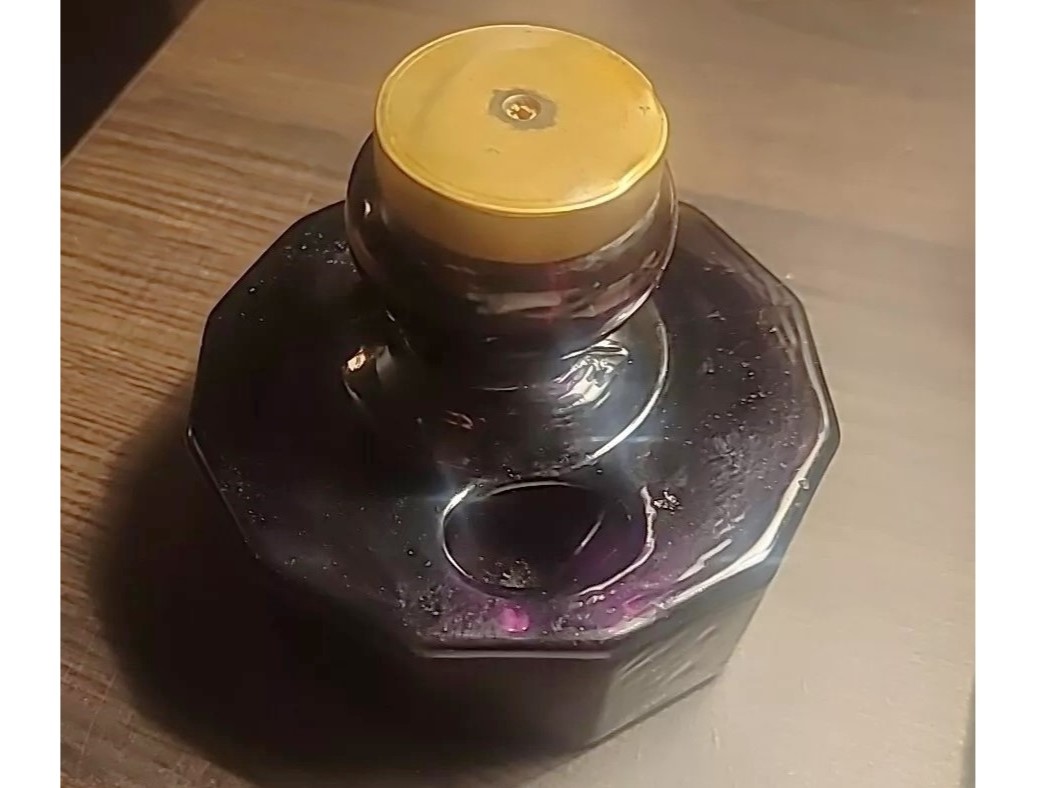 Early Ink Bottle – Purple Glass