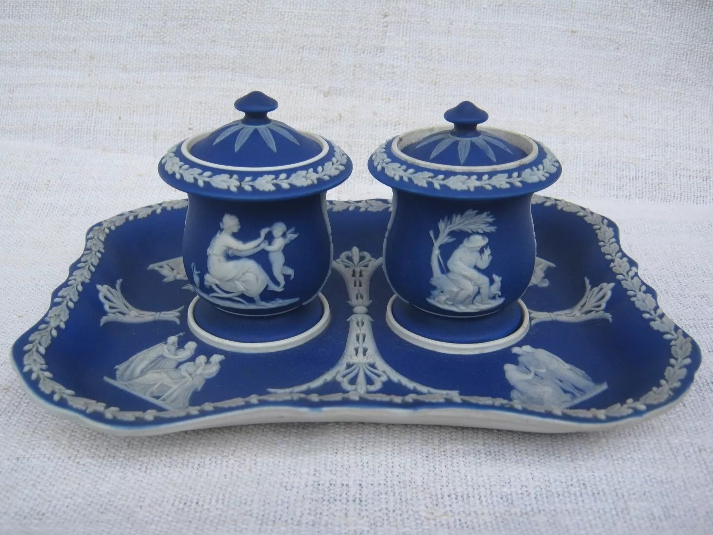 Wedgwood Double Inkstand
