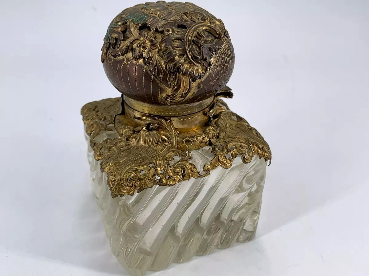 Baccarat Crystal Inkwell