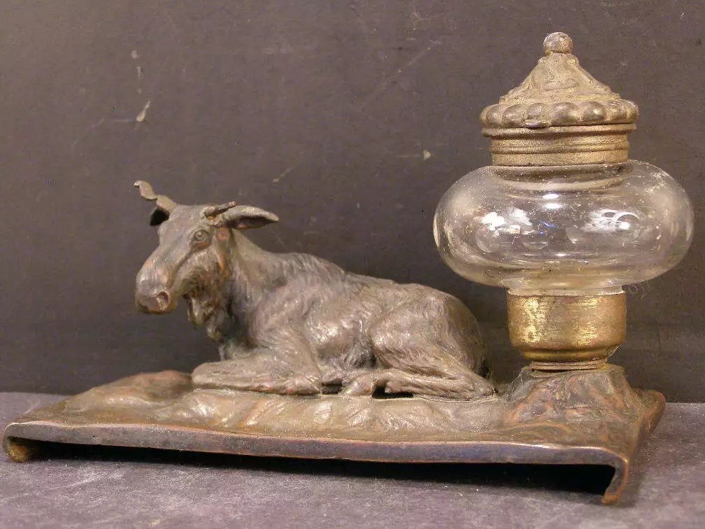 Moose Inkstand