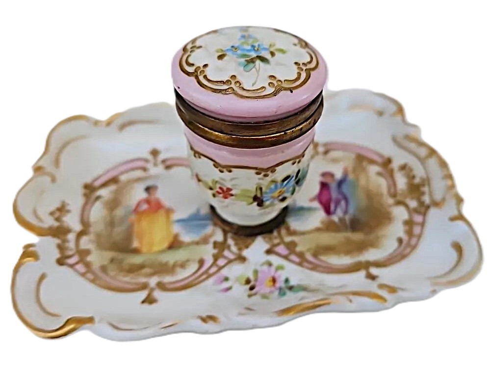 Sèvres Porcelain Inkstand