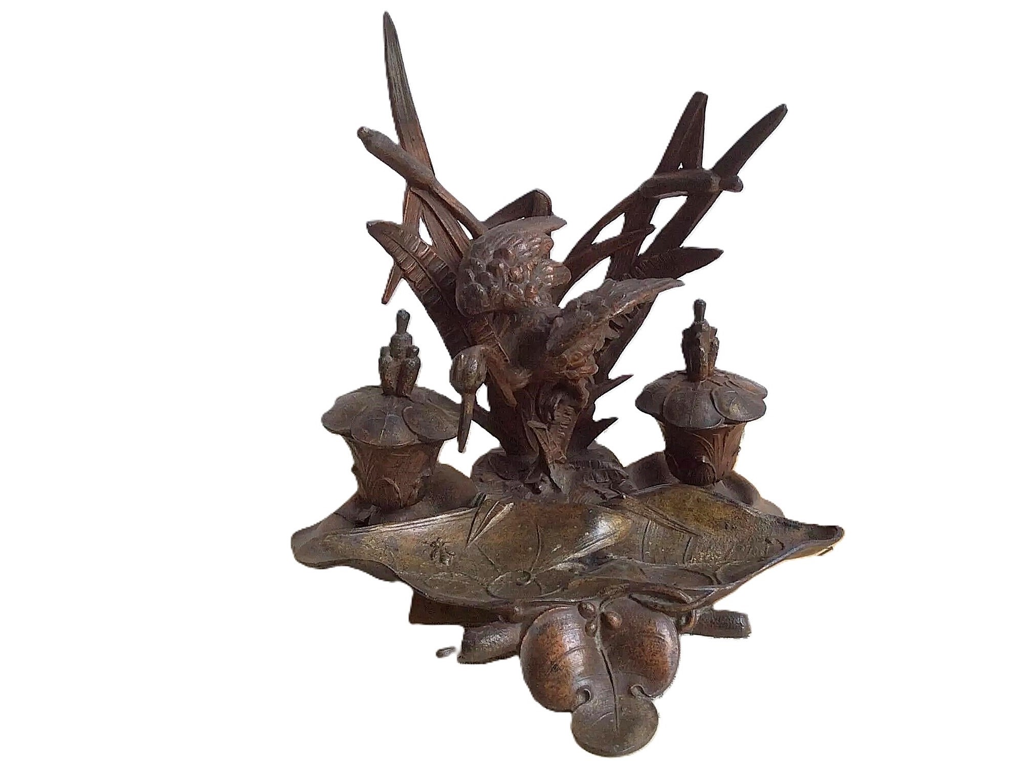 Marsh Heron Inkstand
