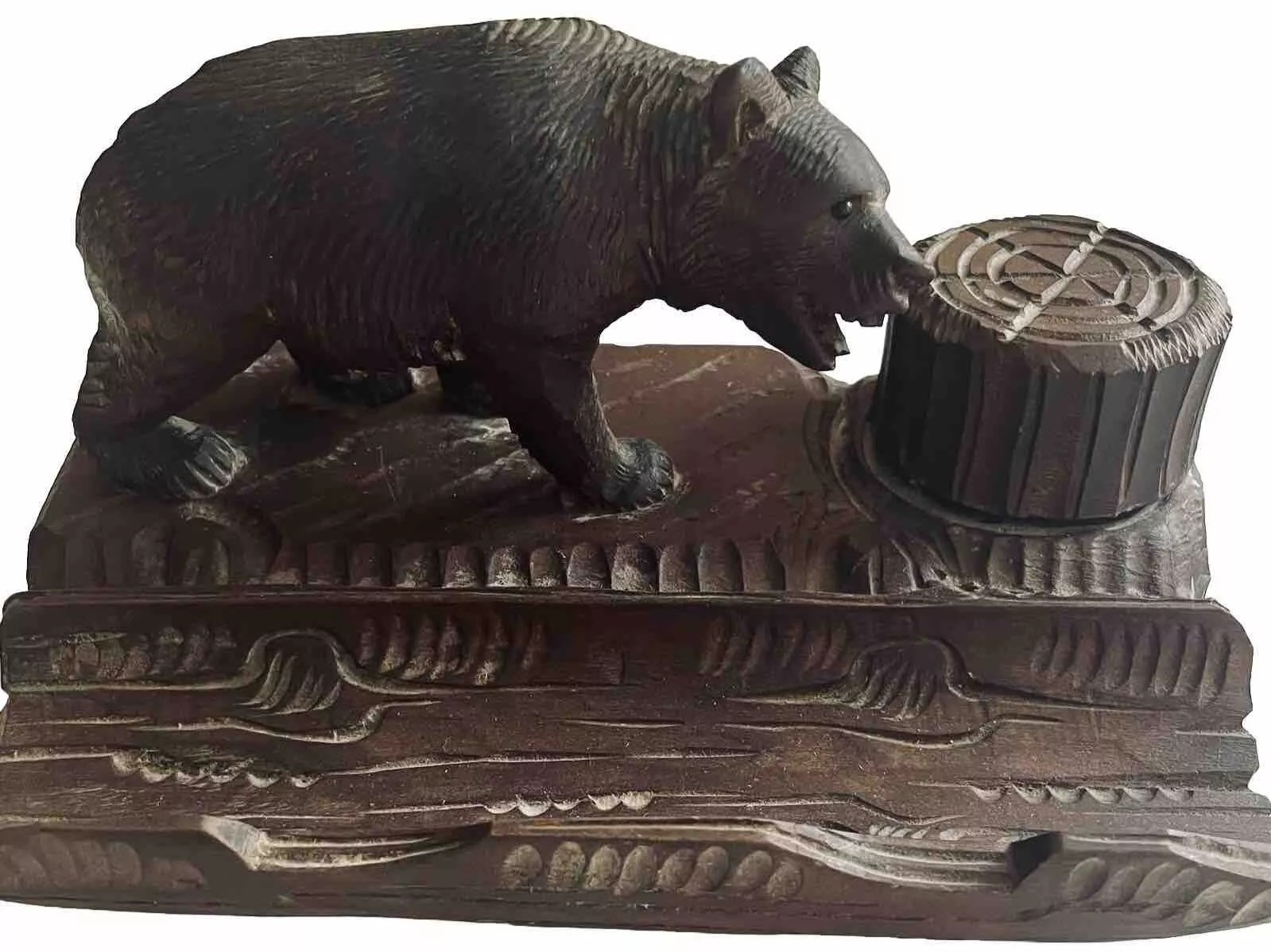 Black Forest Bear Inkstand