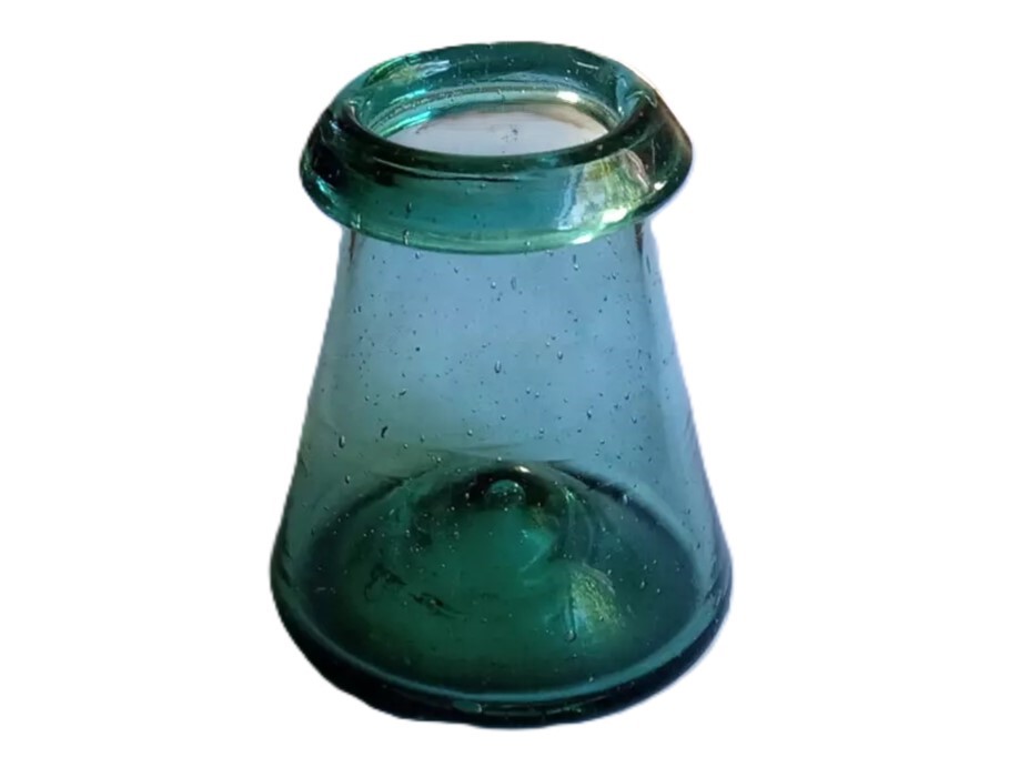 Free Blown Cone Ink Bottle