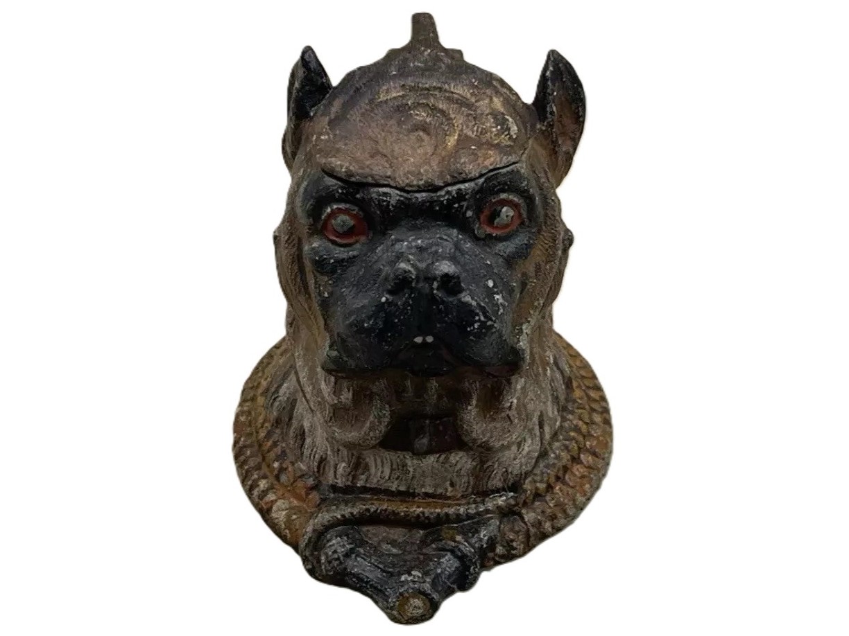 Bulldog’s Head Inkwell