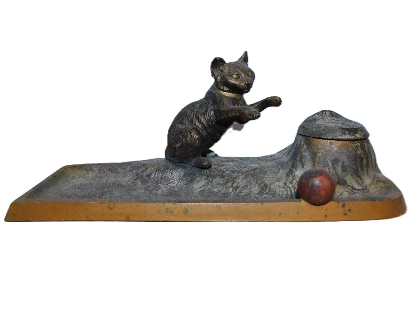 Playful Cat Inkstand