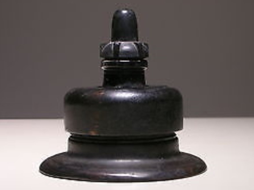 F. Weber & Co. Cast Iron Ink Holder