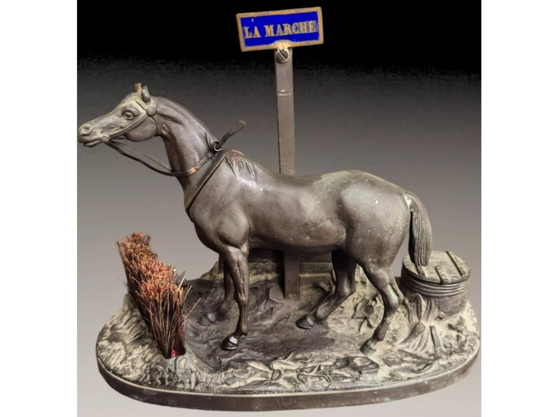 Horse Inkstand by Maison Alphonse Giroux