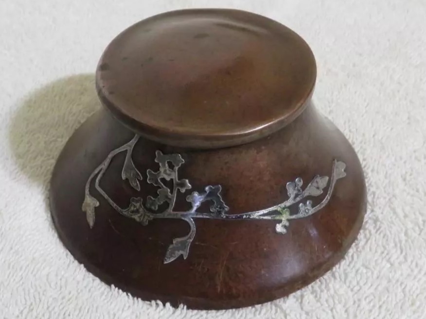 Heintz Art Metal – Sterling on Bronze