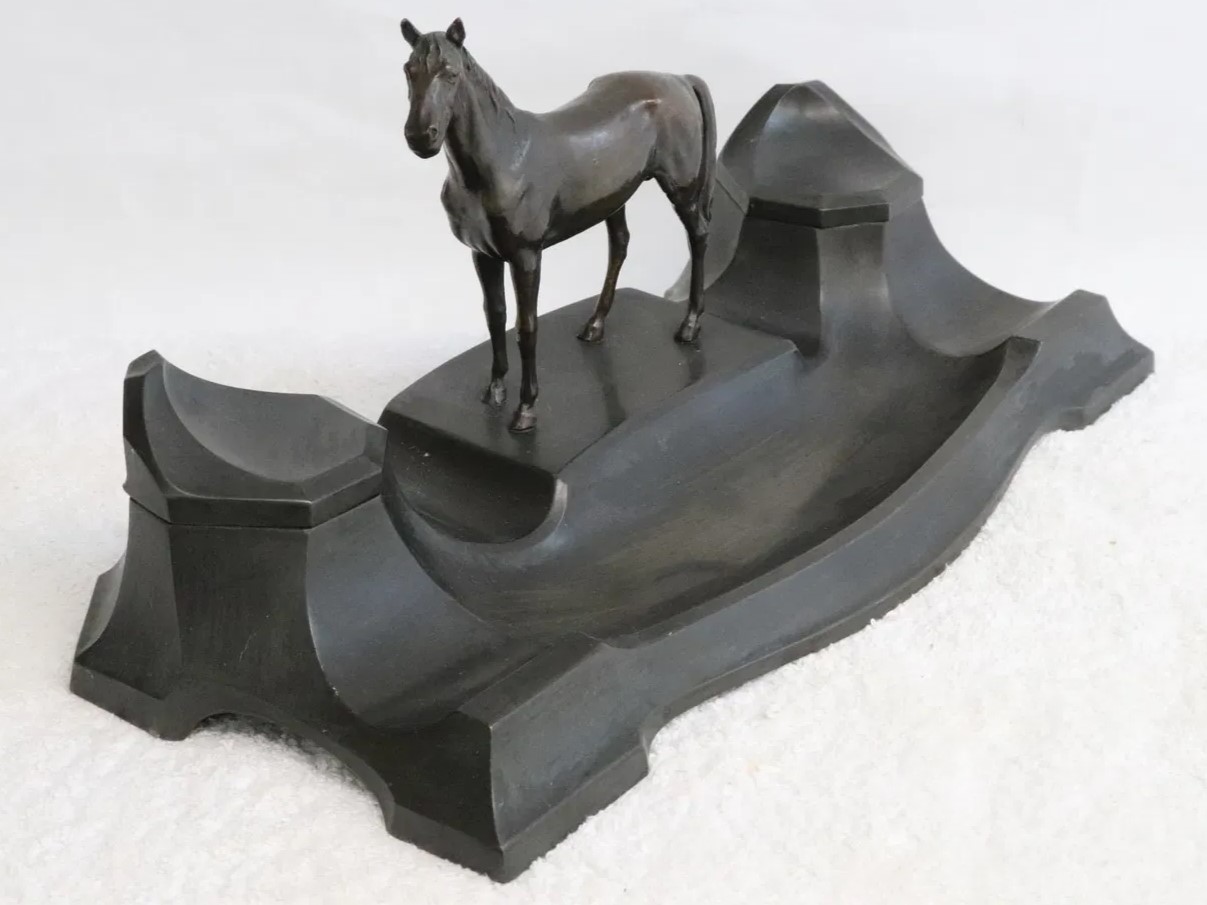 Horse Double Inkstand