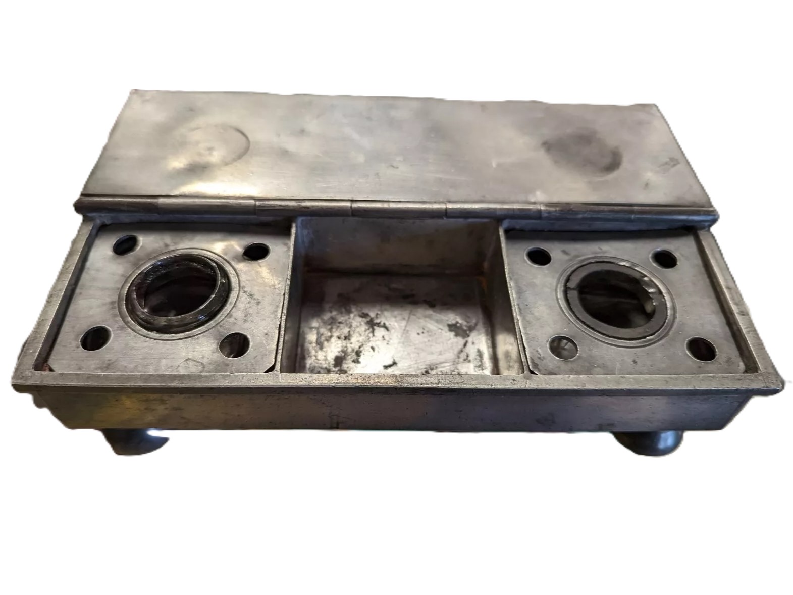 Pewter “Treasury” Inkstand