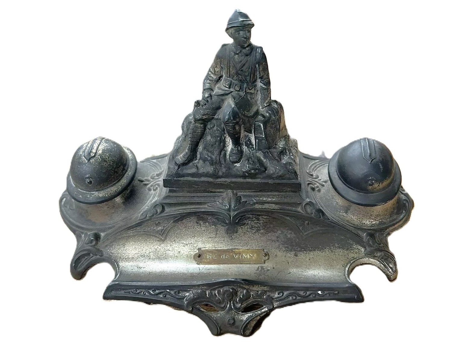WWI Commemorative Inkstand – Vimy Ridge